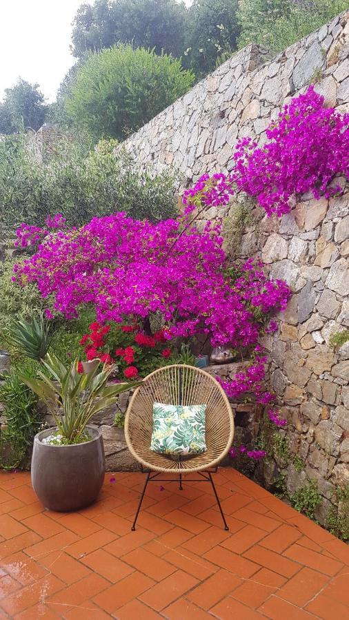 La Bouganvilla Charme & Relax Vista Mare Finale Ligure Exterior foto