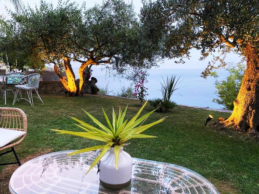 La Bouganvilla Charme & Relax Vista Mare Finale Ligure Exterior foto